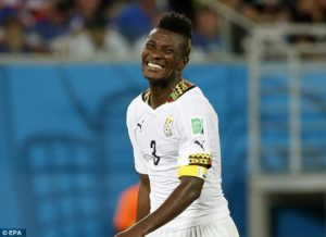 I’m mentally and physically fit for Afcon 2017 – Asamoah Gyan