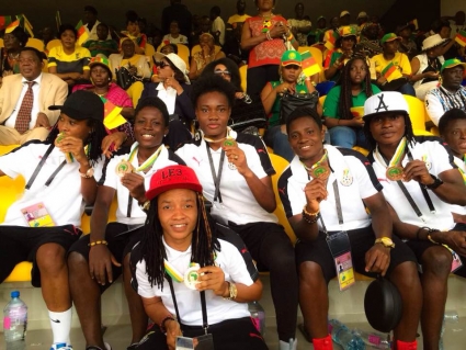 2016 Women's AFCON: Black Queens receive medals for third place finish