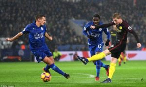 Daniel Amartey shackles Man City midfield in Leicester 4-2 win
