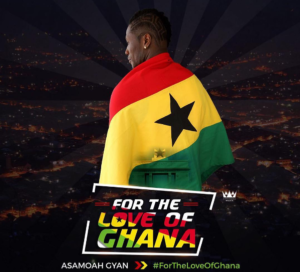 Black Stars captain Asamoah Gyan wishes Ghanaians a peaceful polls tomorrow