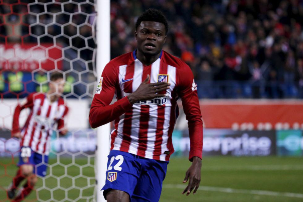 Thomas Partey was an unused substitute in Atletico Madrid 0-0 stalemate with Espanyol