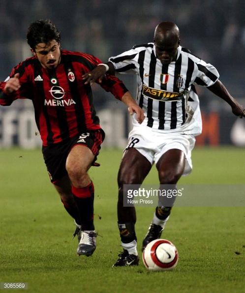Stephen Appiah names Gattuso as the toughest opponent he faced during his career