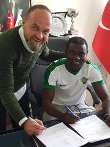 Enoch Adu Kofi joins Turkish Super Lig side Akhisar Belediyespor