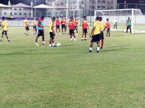 Black Stars complete fourth day of training in Al Ain