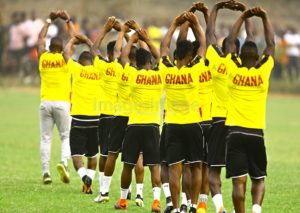 PHOTOS: Black Stars intensify training ahead of Cameroon clash