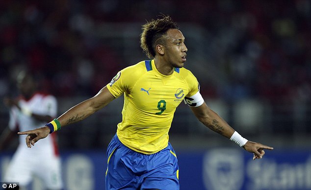AFCON 2017: Gabon skipper Aubameyang strikes from the spot to earn 1-1 draw with Burkina Faso