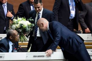 CAF unhappy with Infantino's visit to Zimbwabwe