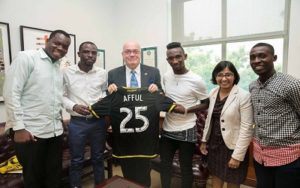 Harrison Afful named MLS ambassador for Ghana