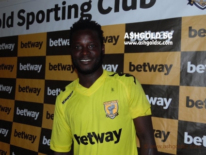 AshGold's Hans Kwofie remains grounded after first hat-trick of the season