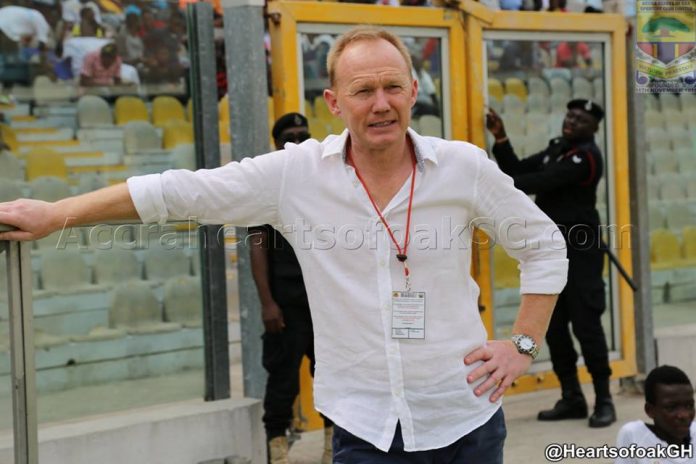 Hearts coach Frank Nuttall lauds players for impressive performance in Medeama draw