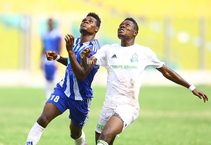 Video: Watch Accra Great Olympics 2-2 draw with Elmina Sharks