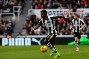 Newcastle winger Christian Atsu admits getting “lucky” against Brighton