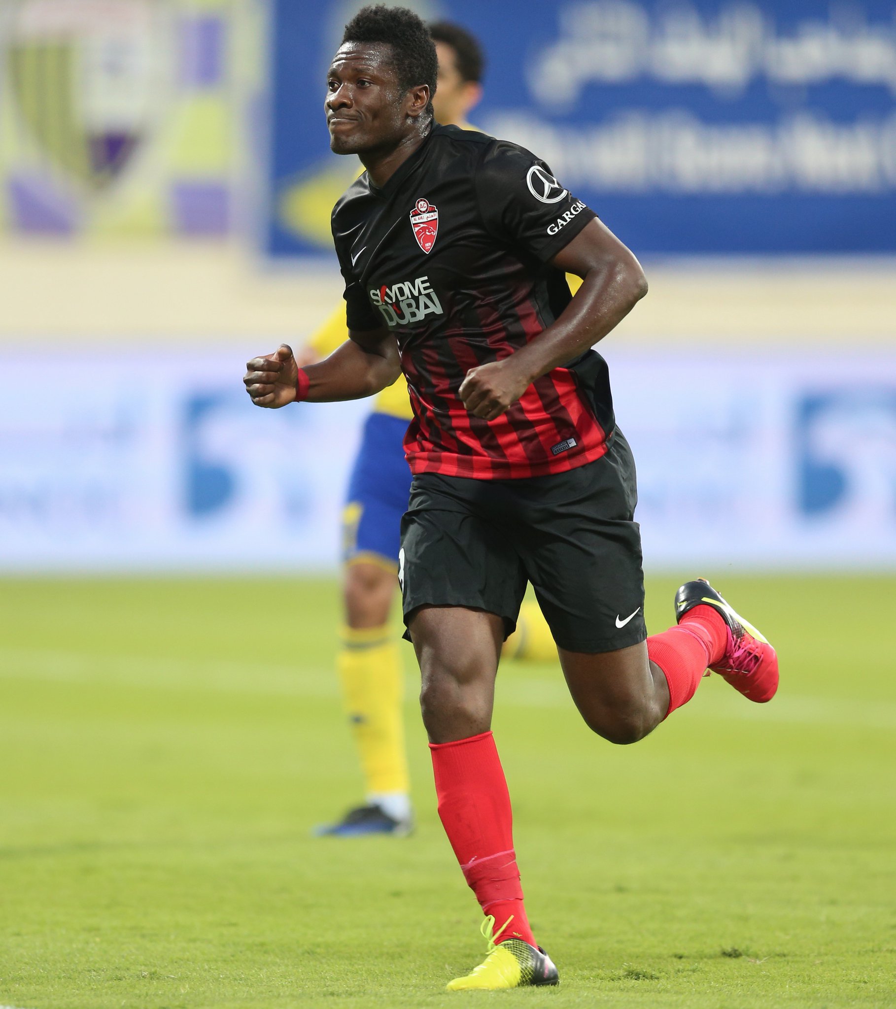 VIDEO: Asamoah Gyan scores from the spot to hand Al Ahli vital win over Al Dhafra