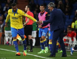 Kevin-Prince Boateng scores for Las Palmas in 3-3 draw with Real Madrid