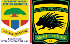 Kotoko face-off with rivals Hearts in Presidential Ghana@60 match