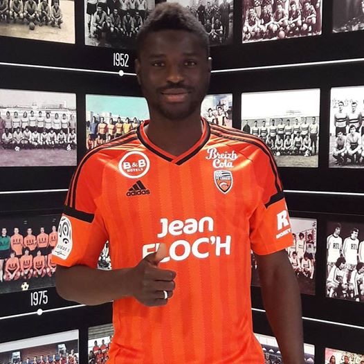 Ghana's Alhassan Wakaso involved in Lorient 2-1 defeat to PSG